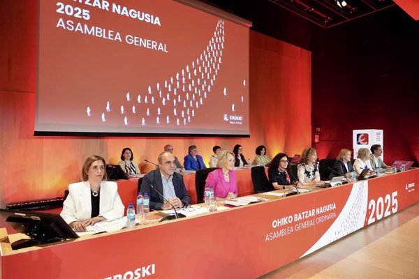 Asamblea de Eroski decide destinar mayor parte de los excedentes netos de 2024 a fortalecer su patrimonio