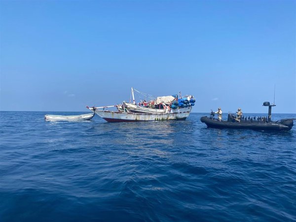El comandante de 'Atalanta' constata una disminución de los ataques piratas en Somalia, con cuatro en los últimos meses