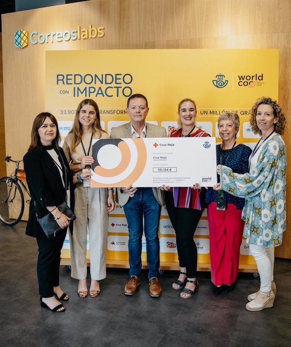 Correos recauda un millón de euros a través de 'Redondeo con Impacto'