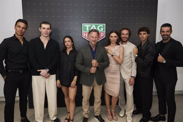 Christian Horner, Marta García y Almudena Fernández apadrinan el lanzamiento del TAG Heuer Formula 1