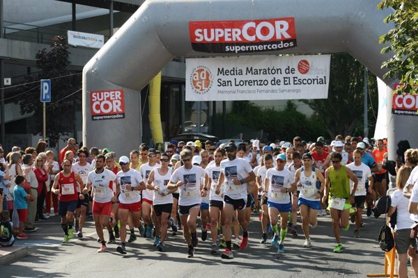 Agotados los 500 dorsales para la XXII Media Maratón de San Lorenzo de El Escorial