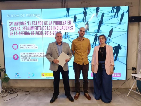 Bajan a 12,5 millones las personas en riesgo de pobreza o exclusión pero sube la pobreza severa, según EAPN