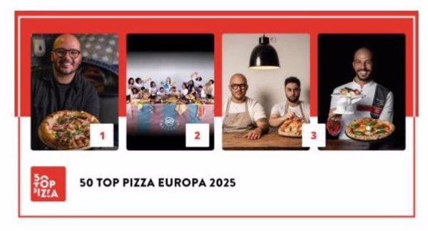 Baldoria (Madrid) y Sartoria Panatieri (Barcelona), segunda y tercera mejor pizzerias de Europa