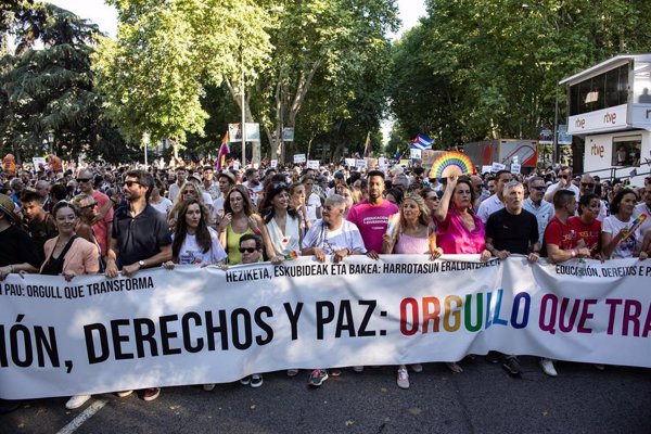El Orgullo 2025 de Madrid se celebrará el 5 de julio bajo el lema '20 años avanzando en derechos: ni un paso atrás'