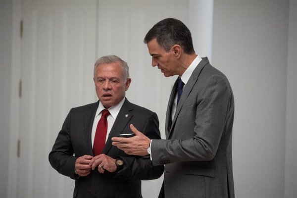 Sánchez y el rey de Jordania elevan a asociación estratégica la relación entre los dos países