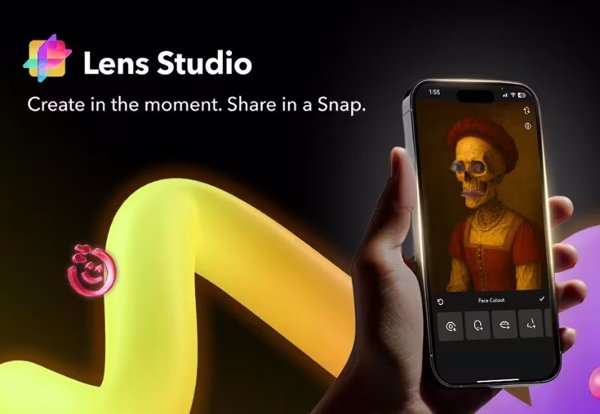 Snap extiende la creación de lentes a cualquier usuario con su nueva 'app' de Lens Studio para iOS