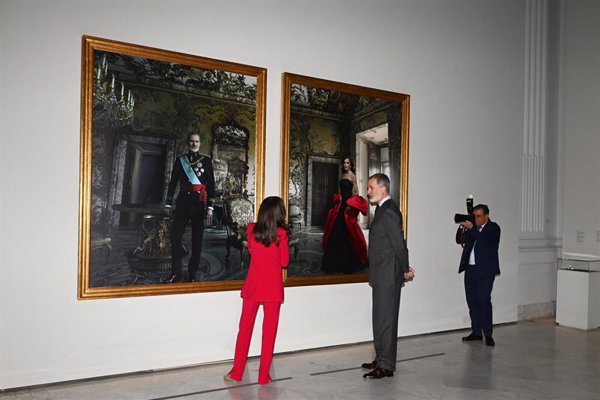 Más de 57.000 personas visitan la muestra con retratos de los Reyes de Annie Leibovitz en Banco de España, cifra récord