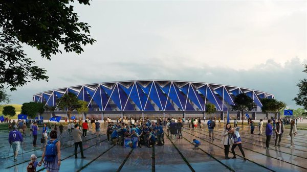 El nuevo Coliseum del Getafe estará listo en 2028