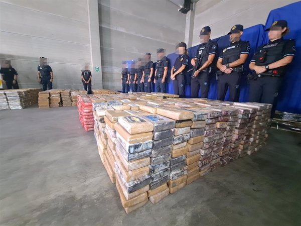 España y Bélgica incautan el 60% de cocaína de la UE: