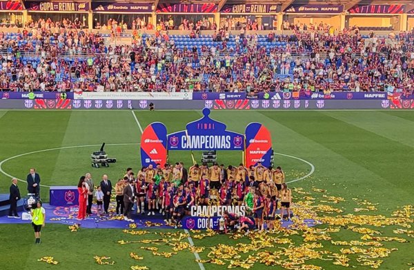 El Barça Femení emula al Barça masculino con el triplete nacional