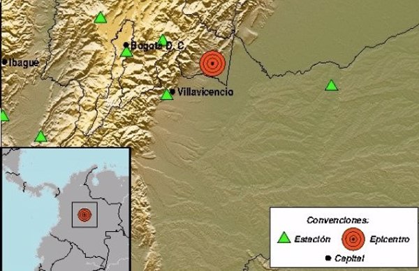 Un terremoto de 6,5 de magnitud sacude la región de Bogotá