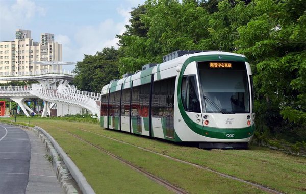 CAF logra un contrato para el suministro de 23 tranvías en Taiwan por unos 200 millones