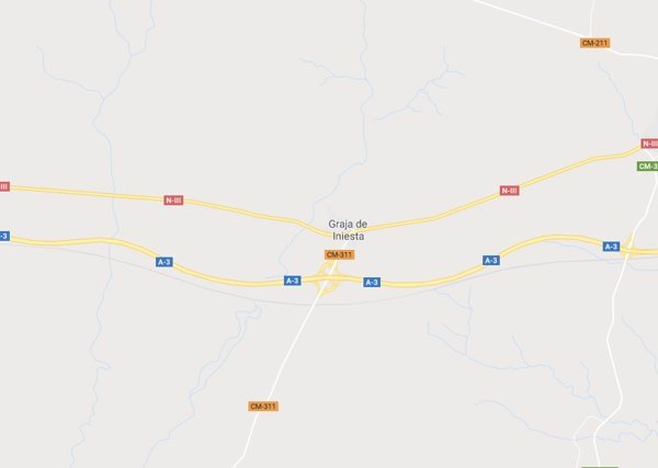 Fallece un operario de grúa en Graja de Iniesta (Cuenca) tras ser arrollado cuando atendía a un vehículo