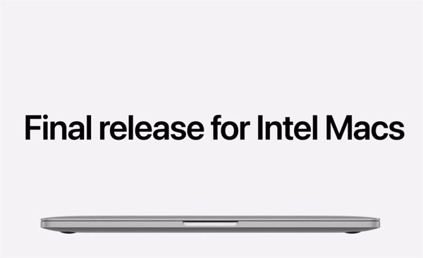 MacOS Tahoe 26 será la última versión de 'software' compatible con los ordenadores Mac impulsados por procesadores Intel