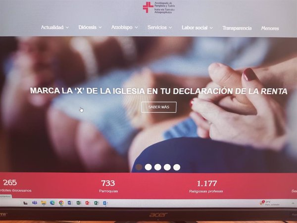 El Arzobispado de Pamplona renueva su página web, con nuevas secciones, una