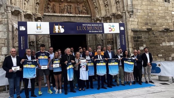 El Arzobispado de Burgos organiza la marcha 'Nocturna Lux Mundi Burgos 2031' para ensalzar el patrimonio de la ciudad