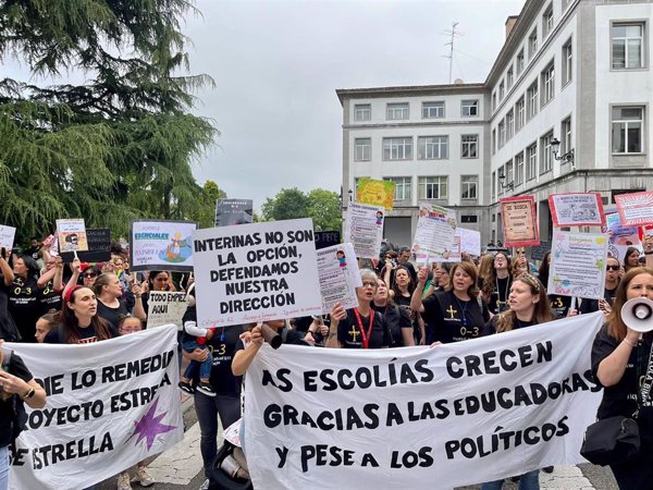 Educadoras infantiles de Asturias exigen su reconocimiento profesional y condiciones claras