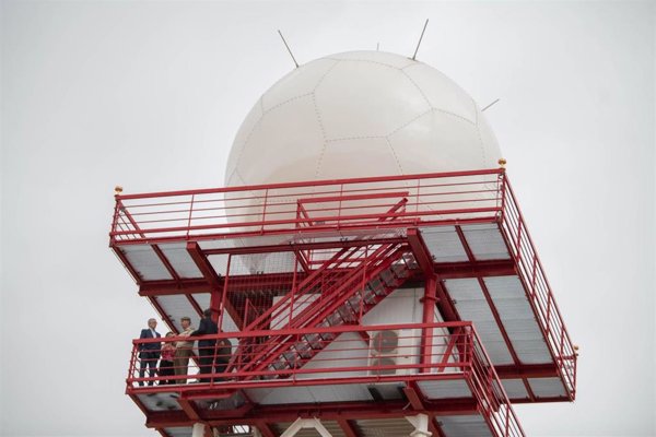 El primer radar meteorológico de última generación de la Aemet ayudará a prevenir fenómenos extremos desde Almagro
