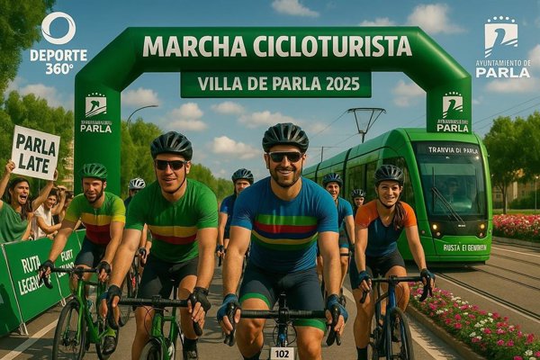 La marcha cicloturista Villa de Parla cumple el 22 de junio sus bodas de plata