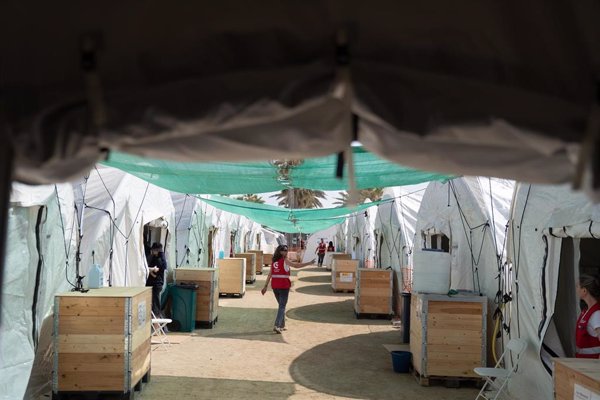 Aecid presenta en Barcelona un hospital de campaña para actuar en 72 horas en cualquier lugar del mundo