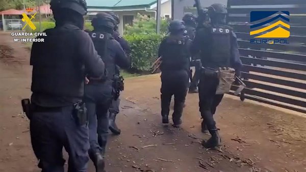 Desarticulada una organización que enviaba cocaína de Costa Rica a Europa, usando puertos como el de Sevilla