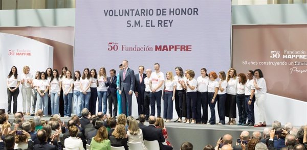 El Rey a Fundación Mapfre: