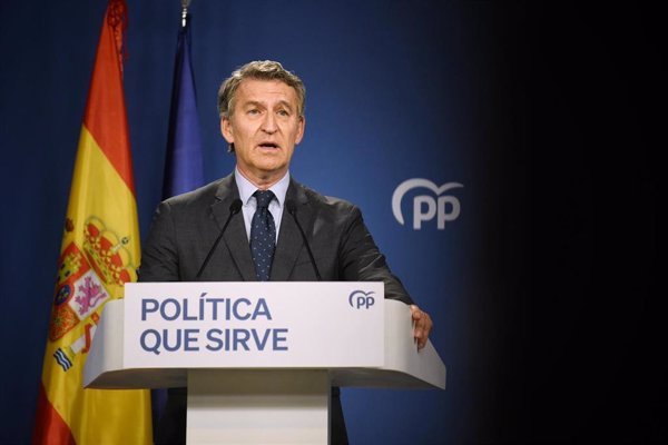 Feijóo asegura que Sánchez debe