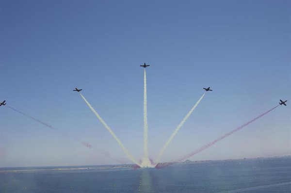 Felipe VI arropará este fin de semana a la Patrulla Águila en los actos para conmemorar su 40º aniversario