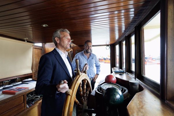 Rueda pone en valor el liderazgo de Galicia en 'economía azul' y la 
