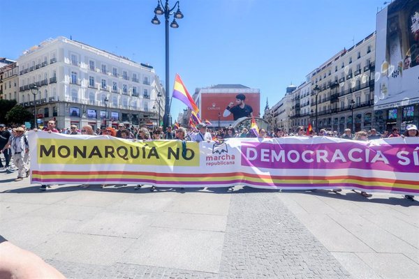 Convocan este domingo en Madrid la segunda edición de la Marcha Republicana que reivindicará el fin de la monarquía