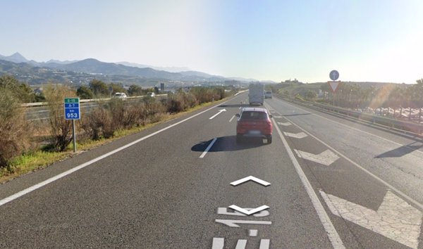 Muere un hombre de 69 años tras un accidente en la A-7 a su paso por Vélez-Málaga (Málaga)