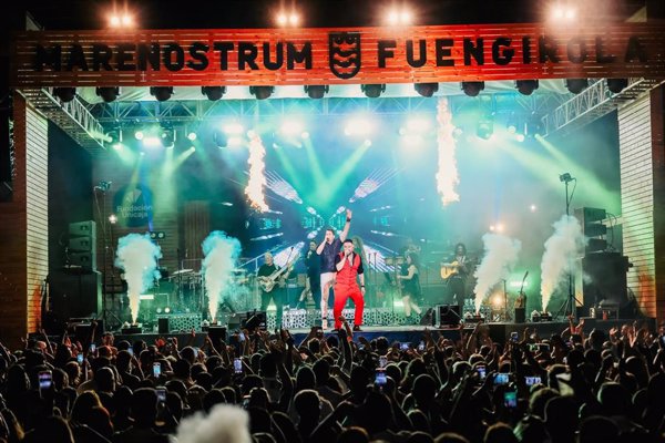 Andy y Lucas regalan al público sus 'Últimos acordes' en Marenostrum Fuengirola