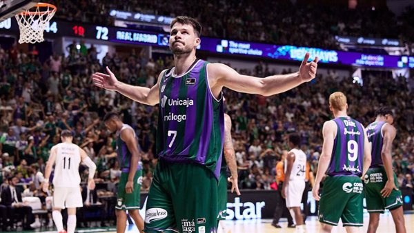 Crónica del Unicaja - Real Madrid, 86-84
