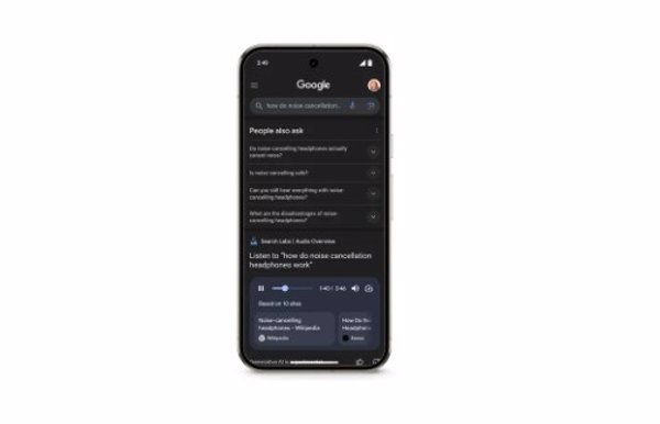 Google implanta la función Resumen de audio en su buscador