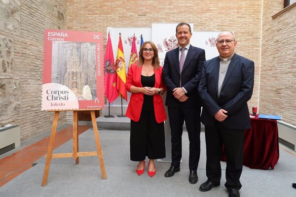 Correos emitirá un sello conmemorativo del Corpus de Toledo