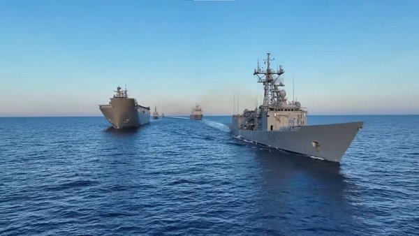 La Armada inicia el despliegue del GCE Dédalo 25-2 en el que participa la princesa Leonor