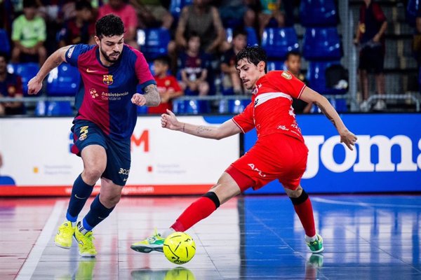 El Barcelona se adelanta en la final por el título contra el Jimbee Cartagena
