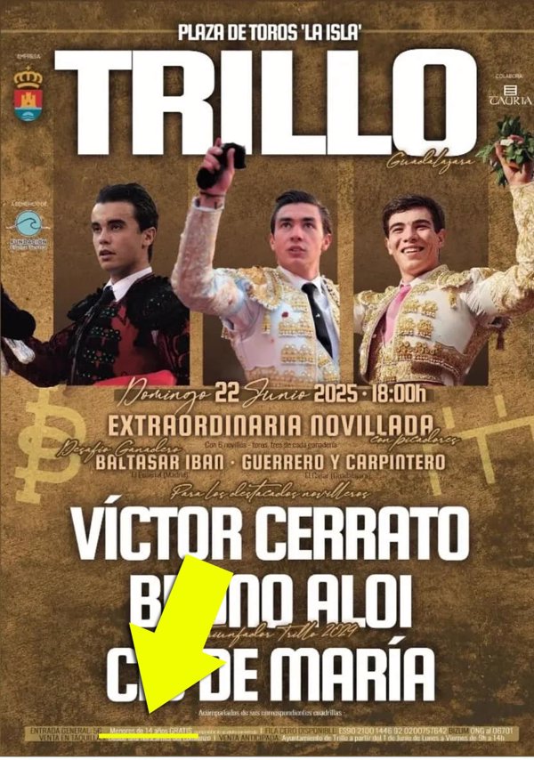 Piden la retirada de la promoción 