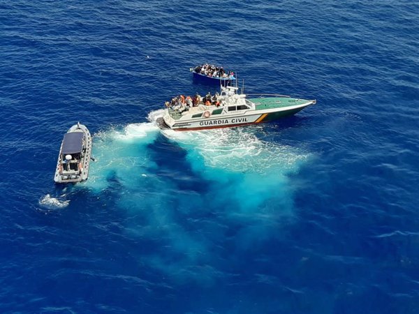 Rescatan a 80 migrantes llegados a Cabrera y Mallorca en cuatro pateras en las últimas horas