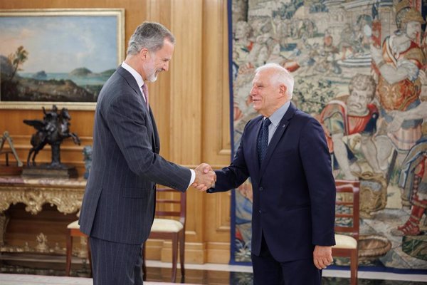 El Rey presidirá el ingreso de Borrell a la Real Academia de Ciencias Morales y Políticas el próximo miércoles