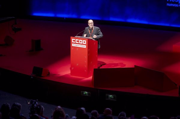 CCOO clausura hoy su XIII Congreso, en el que Unai Sordo será reelegido para un tercer y último mandato