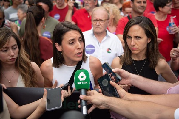 Irene Montero critica que el Gobierno pida 