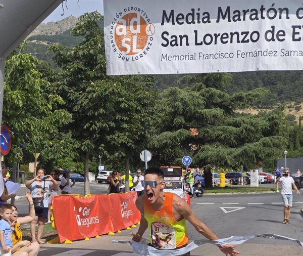 Alejandro González y Marta Pérez se imponen en la XXII Media Maratón de San Lorenzo de El Escorial