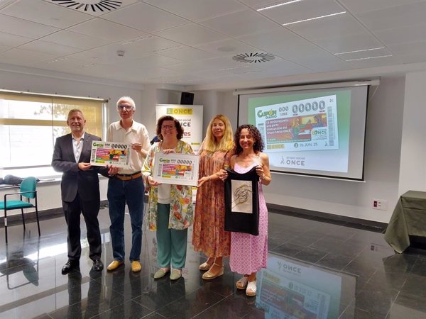 La ONCE lanza un cupón y una camiseta solidaria por el Día Internacional de las Personas con Sordoceguera