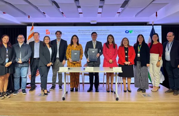 El CAF firma una alianza con la Universidad Metropolitana de Venezuela para fomentar la sostenibilidad