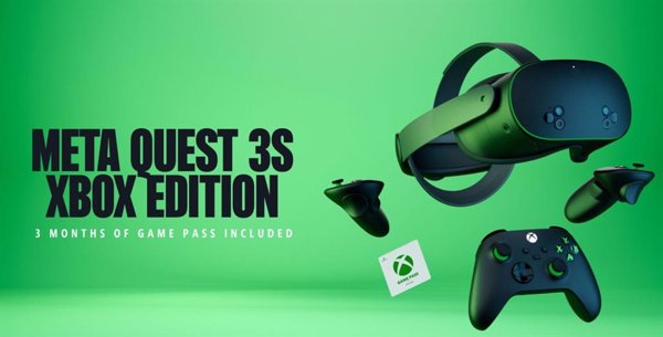 Ya está disponible el visor Meta Quest 3S Xbox, en edición limitada y solo para EEUU y Reino Unido