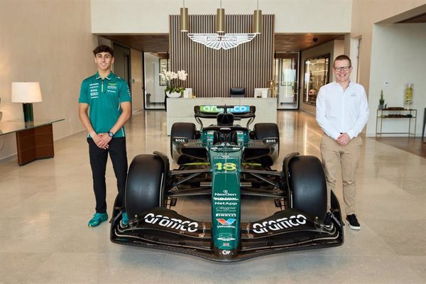 El español Mari Boya ficha por Aston Martin y se convierte en el primer piloto de su nueva academia