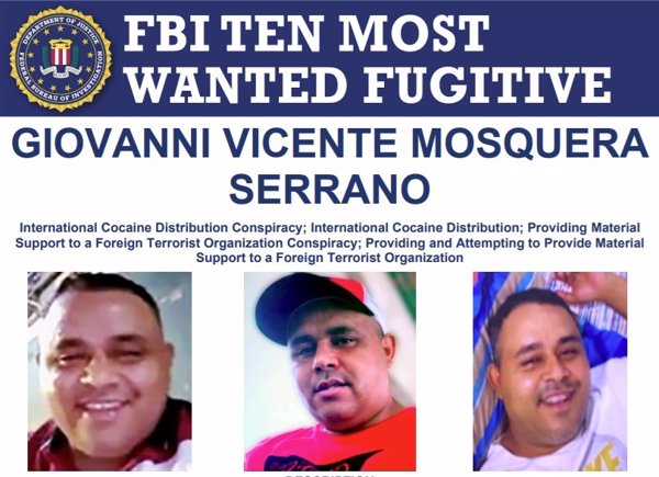 EEUU incluye entre los fugitivos más buscados a un líder de la banda venezolana Tren de Aragua