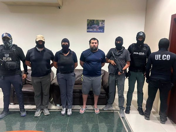 Ecuador captura a 'Fito', líder de la banda criminal Los Choneros, condenado por homicidio y narcotráfico