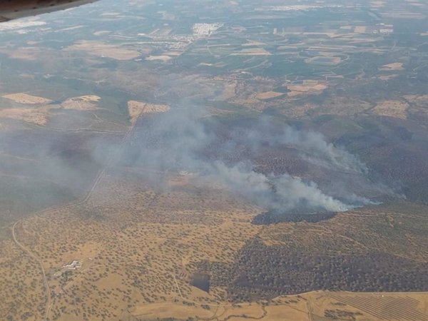 Protección Civil pide precaución por el riesgo extremo de incendios forestales ante la alerta por altas temperaturas
